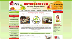 Desktop Screenshot of nutricentrum.cz